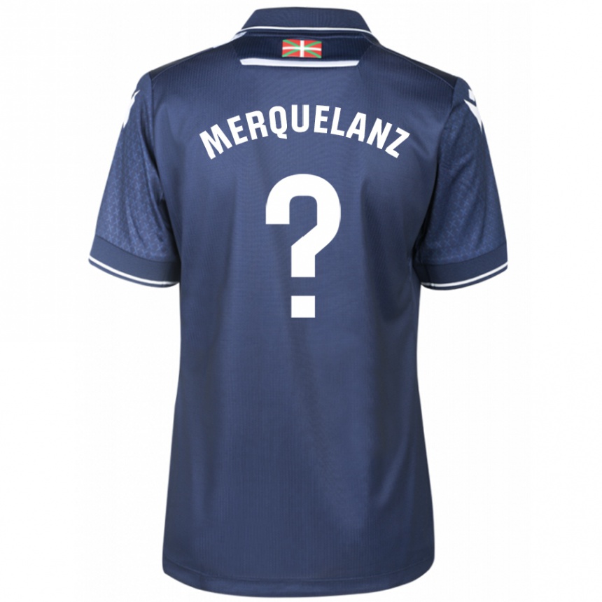 Vyrai Martín Merquelanz #0 Karinis Jūrų Laivynas Išvykos Marškinėliai 2023/24 T-Shirt