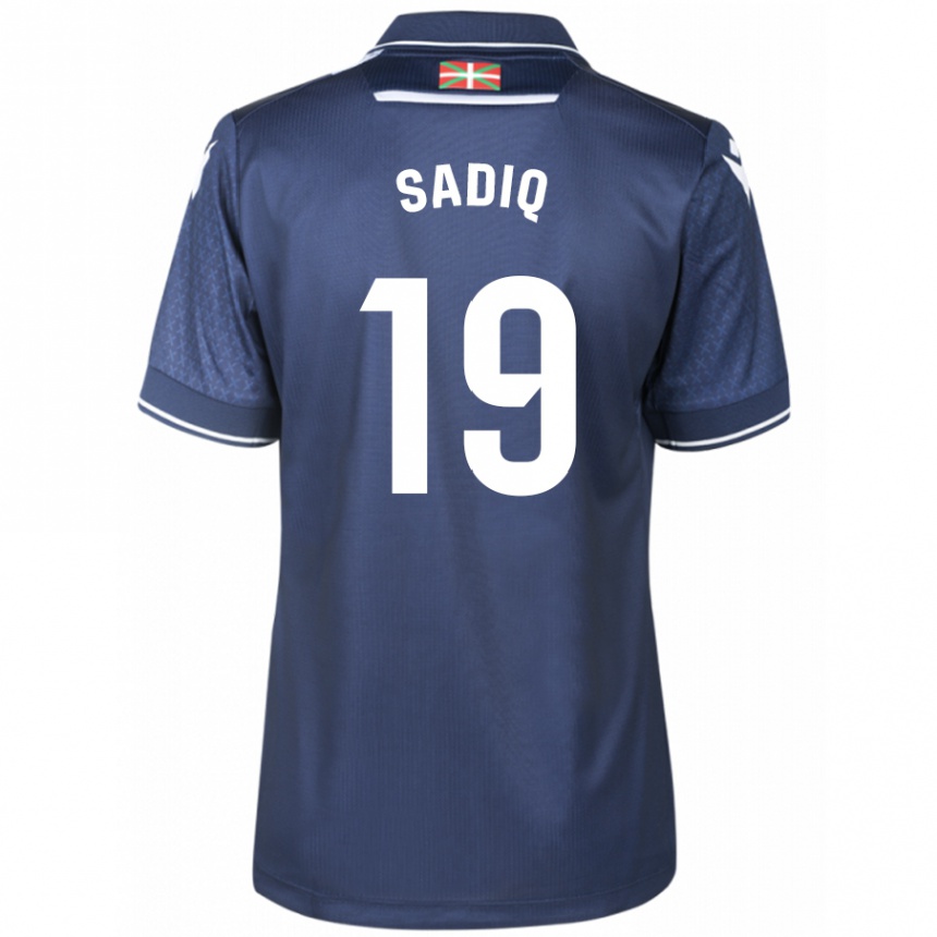 Vyrai Umar Sadiq #19 Karinis Jūrų Laivynas Išvykos Marškinėliai 2023/24 T-Shirt