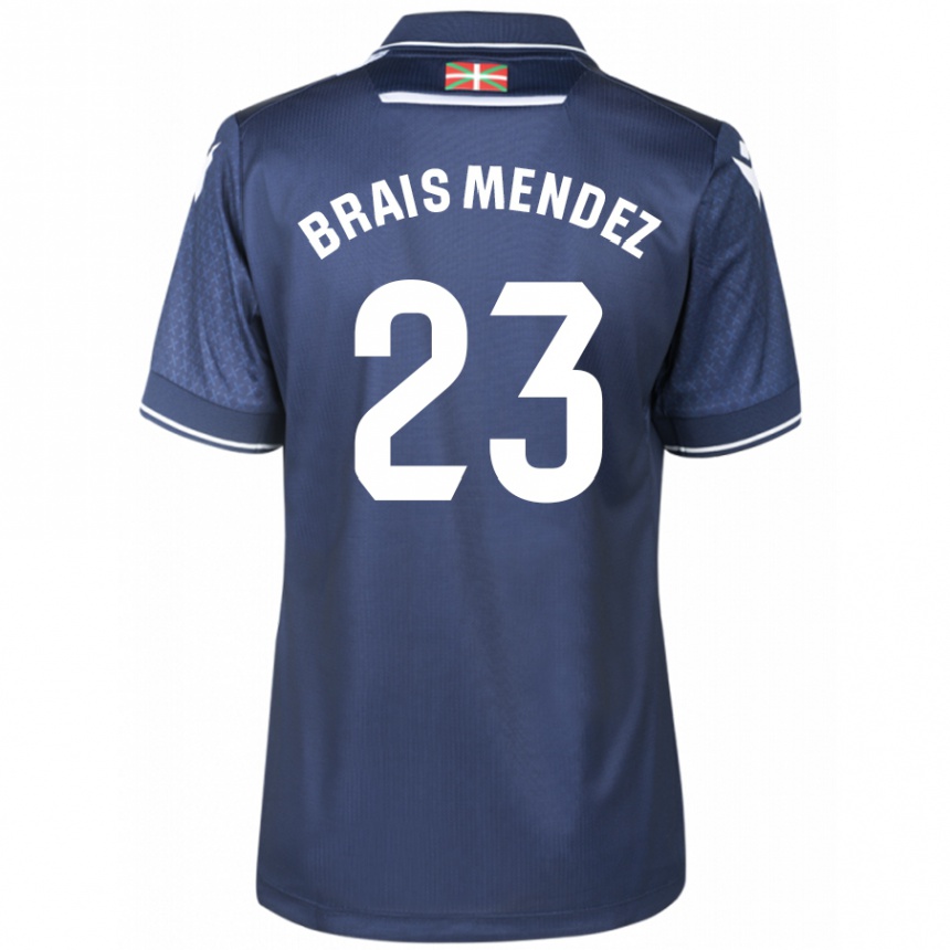 Vyrai Brais Méndez #23 Karinis Jūrų Laivynas Išvykos Marškinėliai 2023/24 T-Shirt