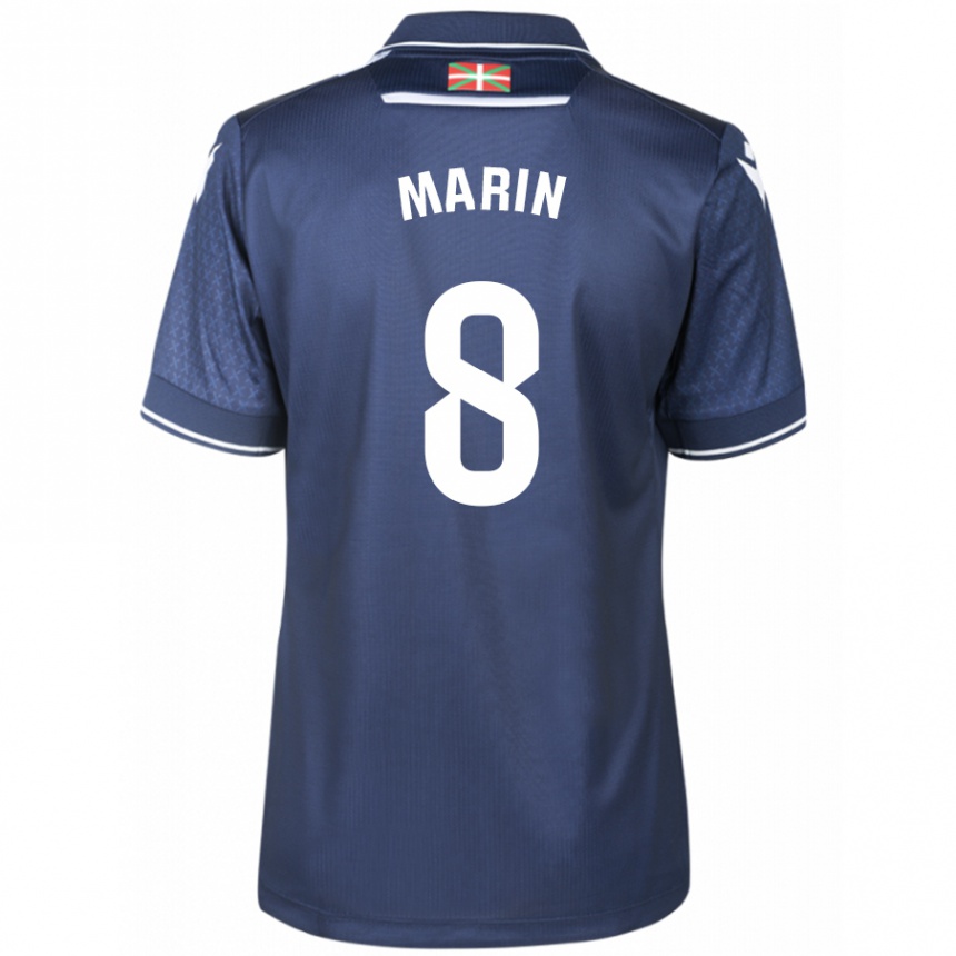 Vyrai Pablo Marín #8 Karinis Jūrų Laivynas Išvykos Marškinėliai 2023/24 T-Shirt