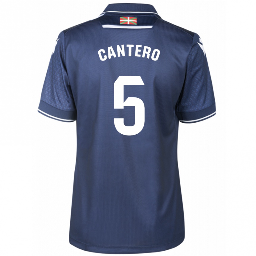 Vyrai Yago Cantero #5 Karinis Jūrų Laivynas Išvykos Marškinėliai 2023/24 T-Shirt