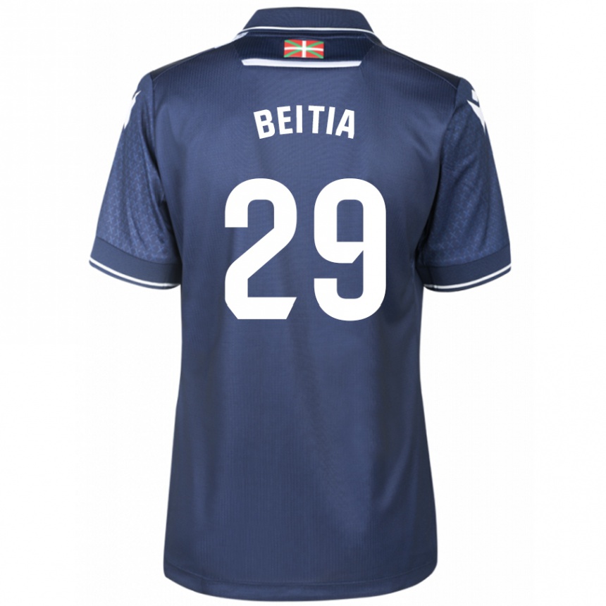 Vyrai Luken Beitia #29 Karinis Jūrų Laivynas Išvykos Marškinėliai 2023/24 T-Shirt