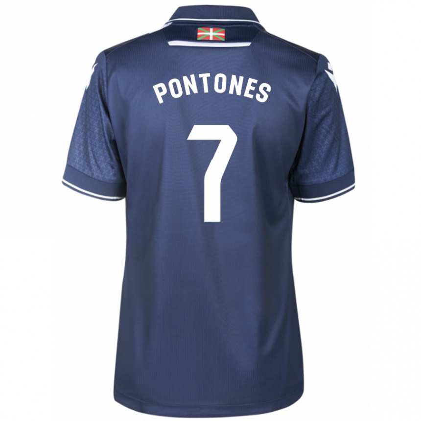 Vyrai Juan Carlos Pontones #7 Karinis Jūrų Laivynas Išvykos Marškinėliai 2023/24 T-Shirt