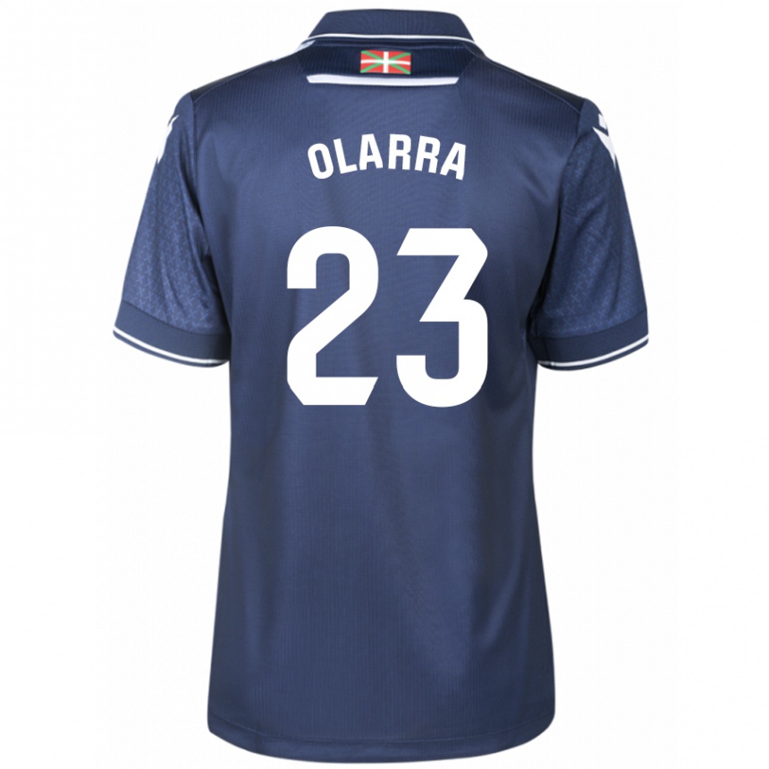 Vyrai Aimar Olarra #23 Karinis Jūrų Laivynas Išvykos Marškinėliai 2023/24 T-Shirt