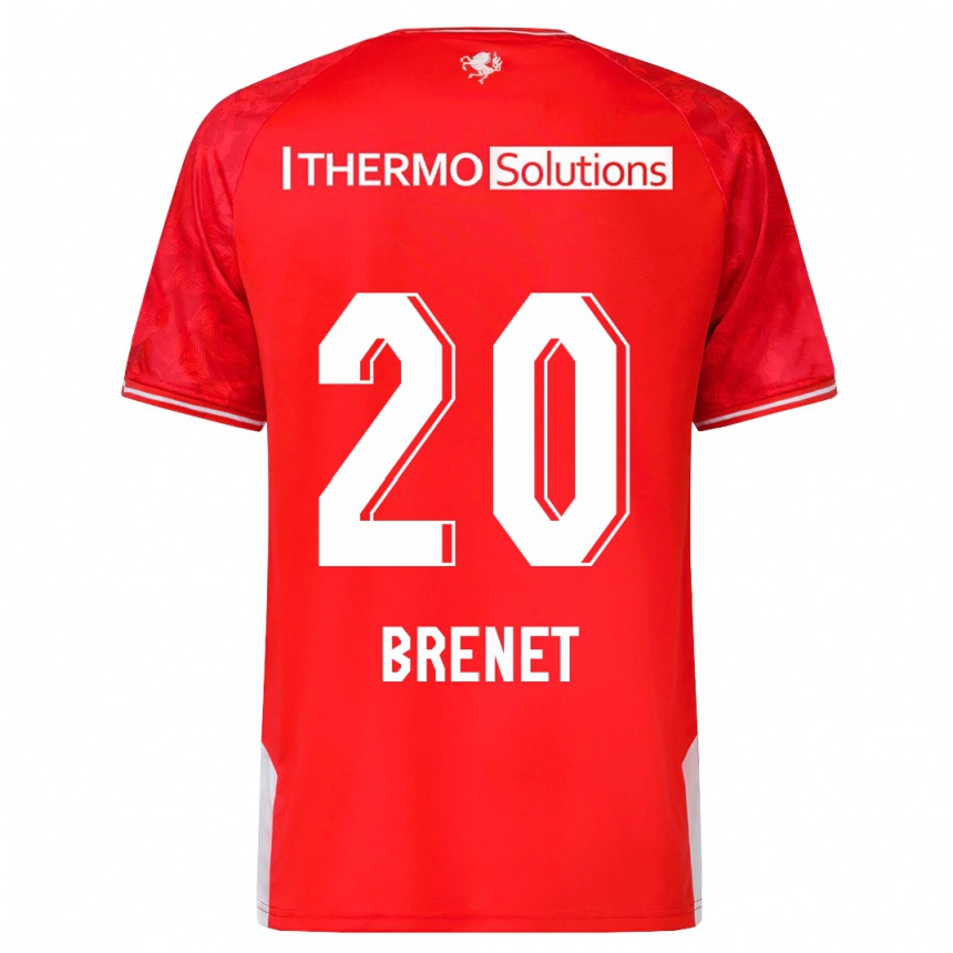 Moteriškas Joshua Brenet #20 Raudona Namų Marškinėliai 2023/24 T-Shirt