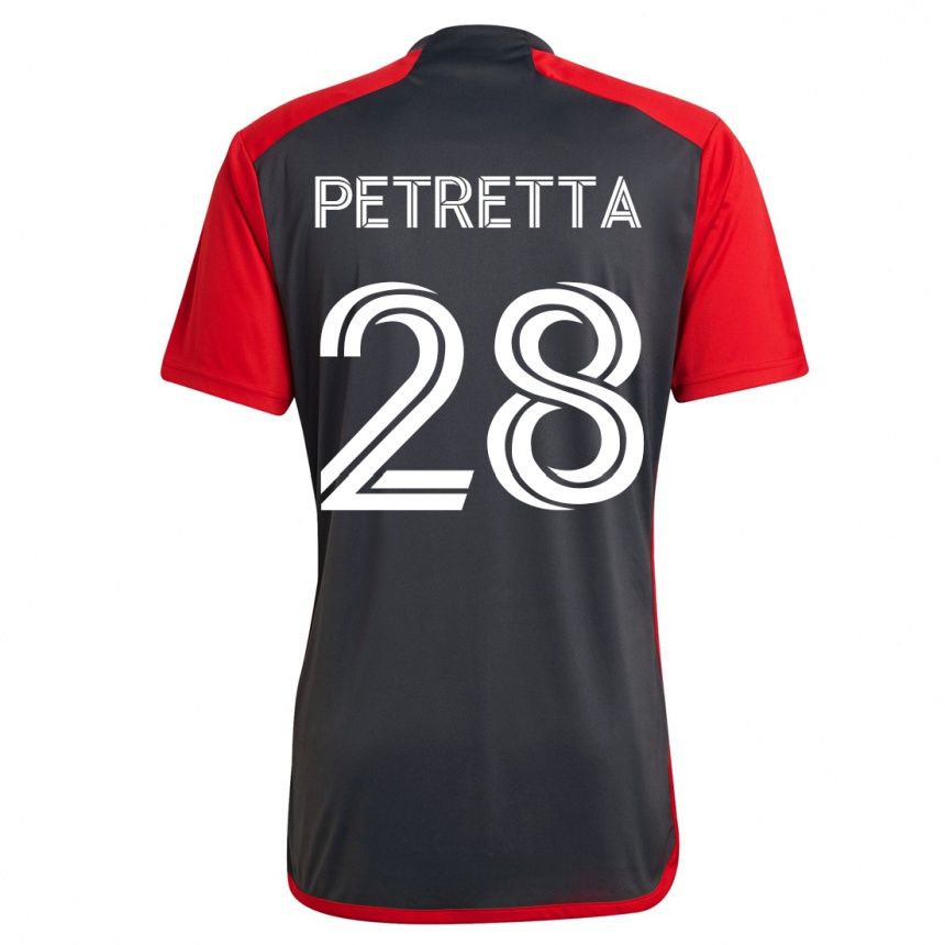Moteriškas Raoul Petretta #28 Pilka Namų Marškinėliai 2023/24 T-Shirt