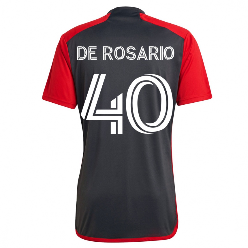 Moteriškas Adisa De Rosario #40 Pilka Namų Marškinėliai 2023/24 T-Shirt