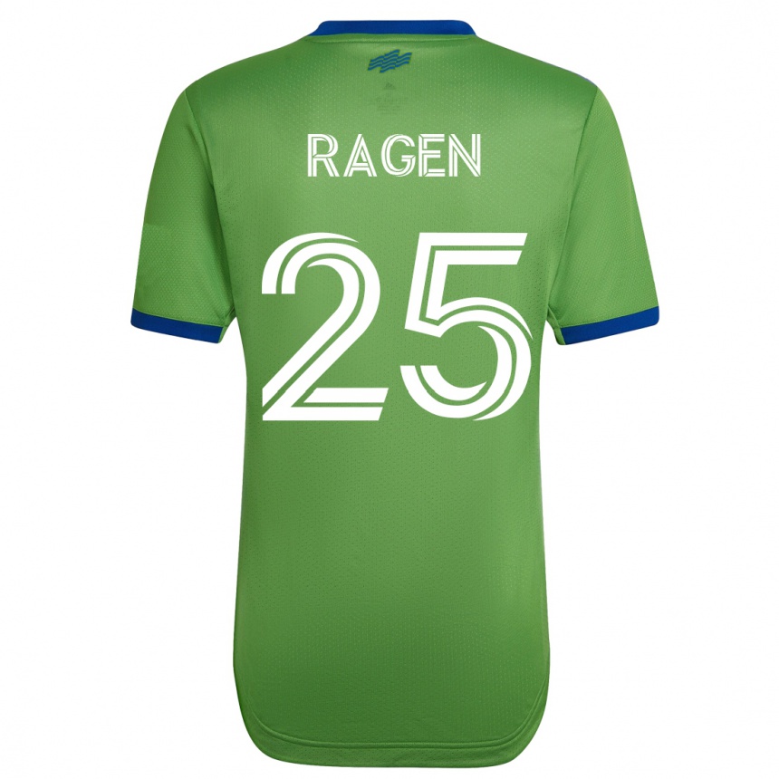 Moteriškas Jackson Ragen #25 Žalias Namų Marškinėliai 2023/24 T-Shirt