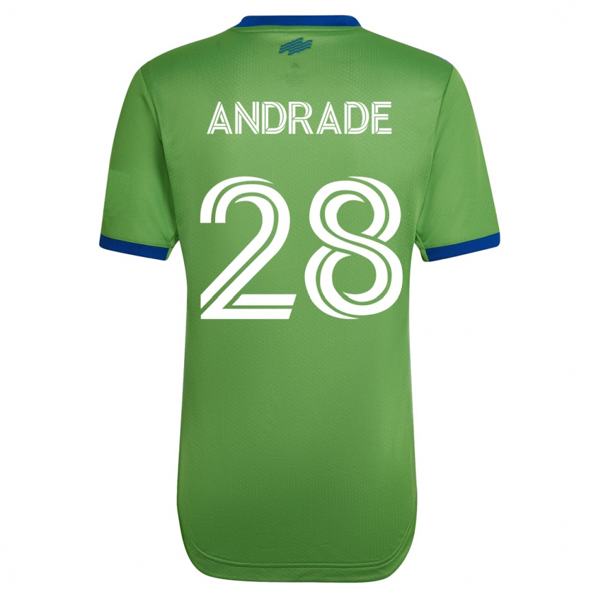Moteriškas Yeimar Gómez Andrade #28 Žalias Namų Marškinėliai 2023/24 T-Shirt