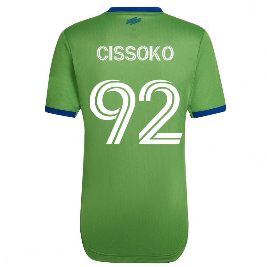 Moteriškas Abdoulaye Cissoko #92 Žalias Namų Marškinėliai 2023/24 T-Shirt
