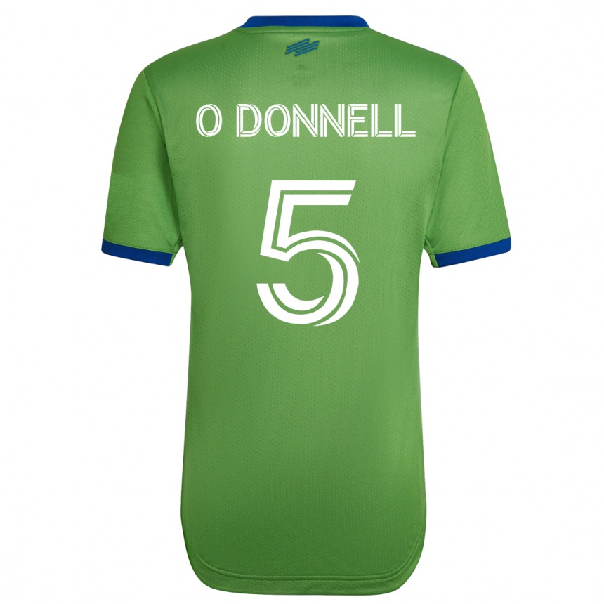Moteriškas Kristina O'donnell #5 Žalias Namų Marškinėliai 2023/24 T-Shirt