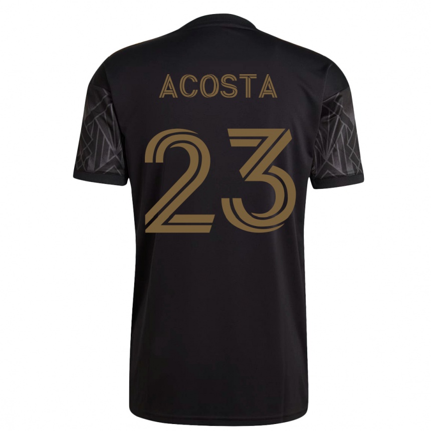 Moteriškas Kellyn Acosta #23 Juoda Namų Marškinėliai 2023/24 T-Shirt