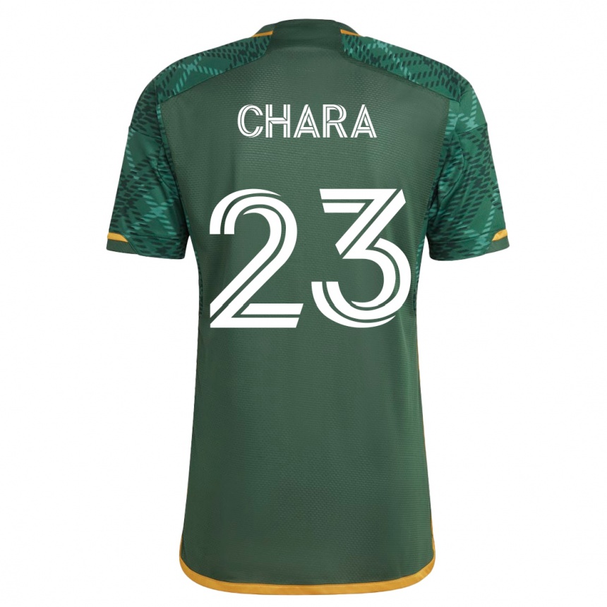 Moteriškas Yimmi Chará #23 Žalias Namų Marškinėliai 2023/24 T-Shirt