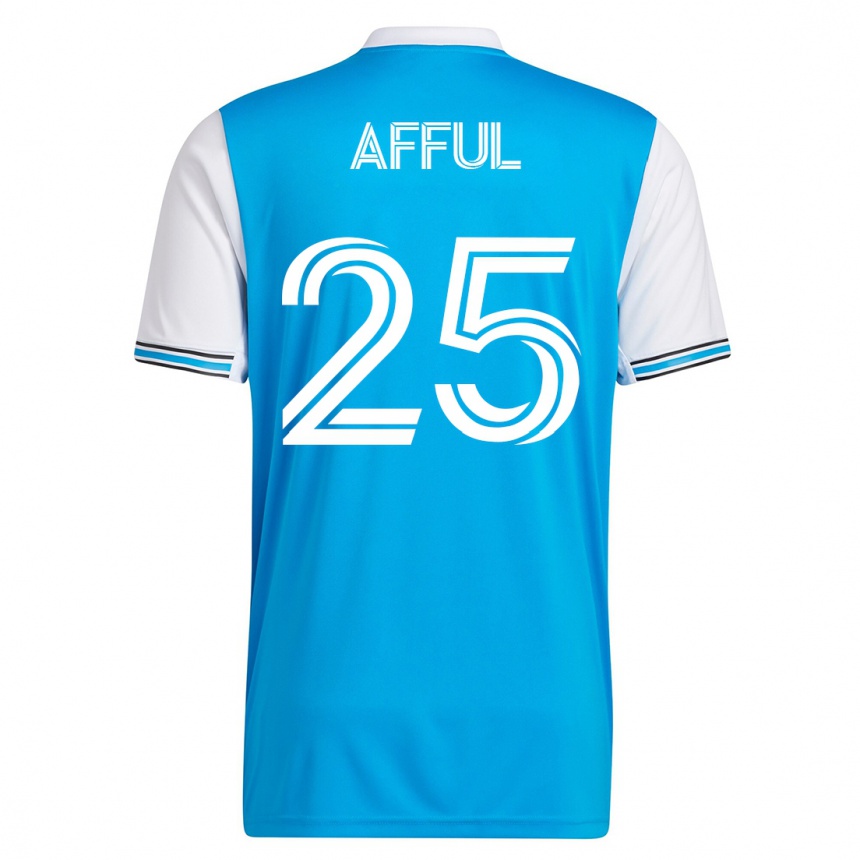 Moteriškas Harrison Afful #25 Mėlyna Namų Marškinėliai 2023/24 T-Shirt