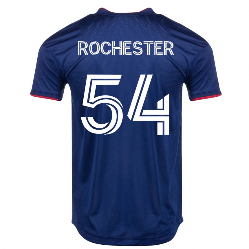 Moteriškas Lamonth Rochester #54 Karinis Jūrų Laivynas Namų Marškinėliai 2023/24 T-Shirt