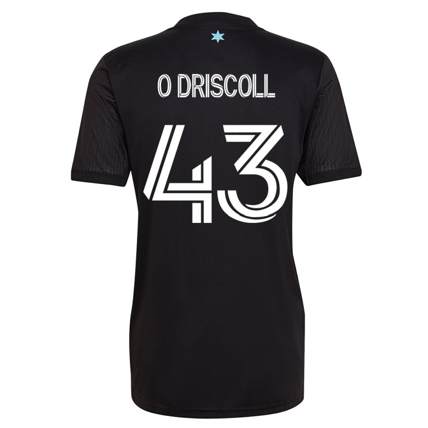 Moteriškas Rory O'driscoll #43 Juoda Namų Marškinėliai 2023/24 T-Shirt