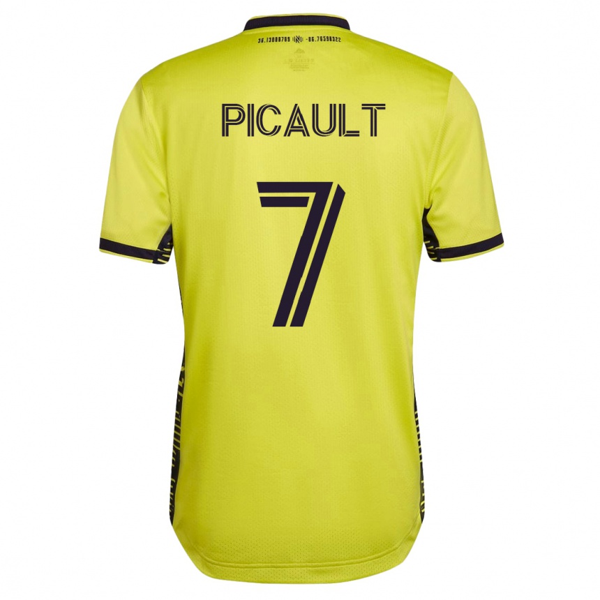 Moteriškas Fafà Picault #7 Geltona Namų Marškinėliai 2023/24 T-Shirt