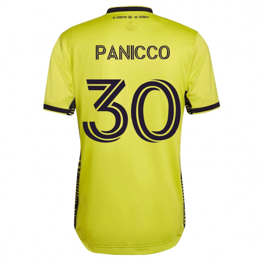 Moteriškas Elliot Panicco #30 Geltona Namų Marškinėliai 2023/24 T-Shirt
