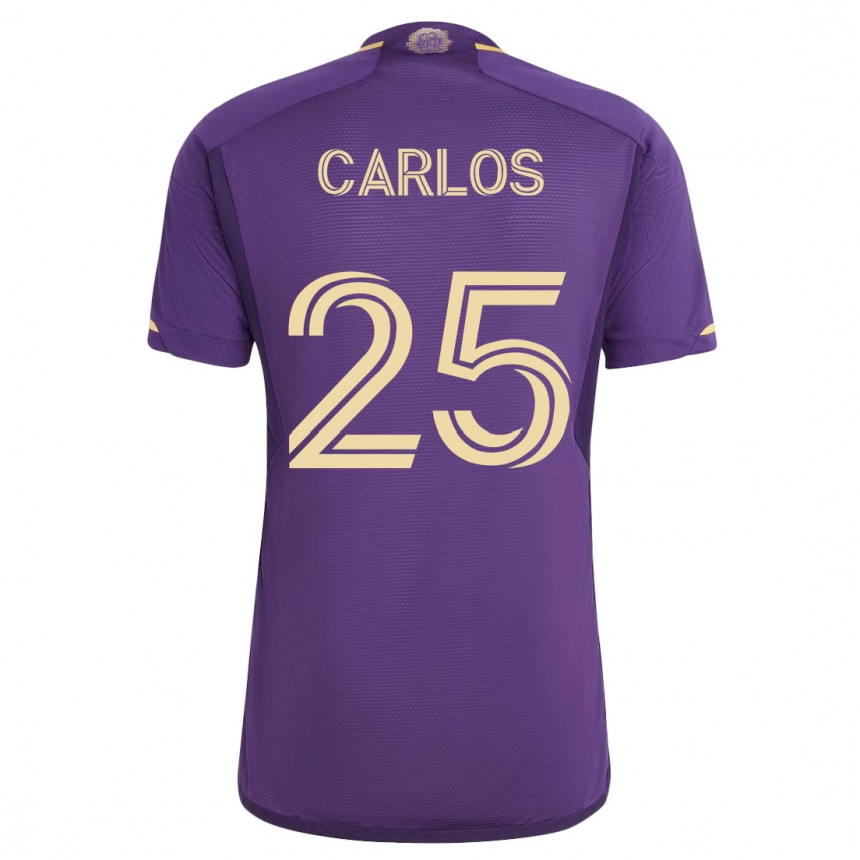 Moteriškas Antônio Carlos #25 Violetinė Namų Marškinėliai 2023/24 T-Shirt