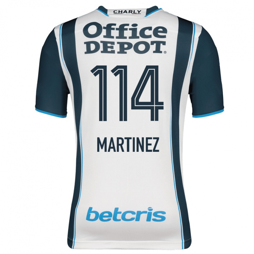Moteriškas Jesús Martínez #114 Karinis Jūrų Laivynas Namų Marškinėliai 2023/24 T-Shirt