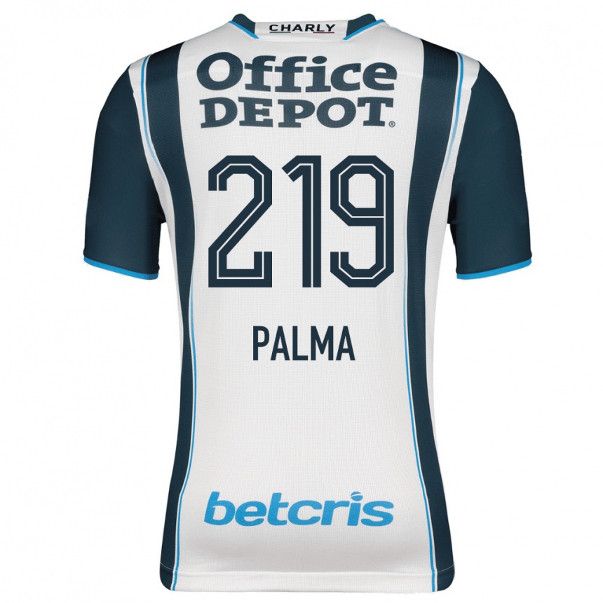 Moteriškas Pablo Palma #219 Karinis Jūrų Laivynas Namų Marškinėliai 2023/24 T-Shirt