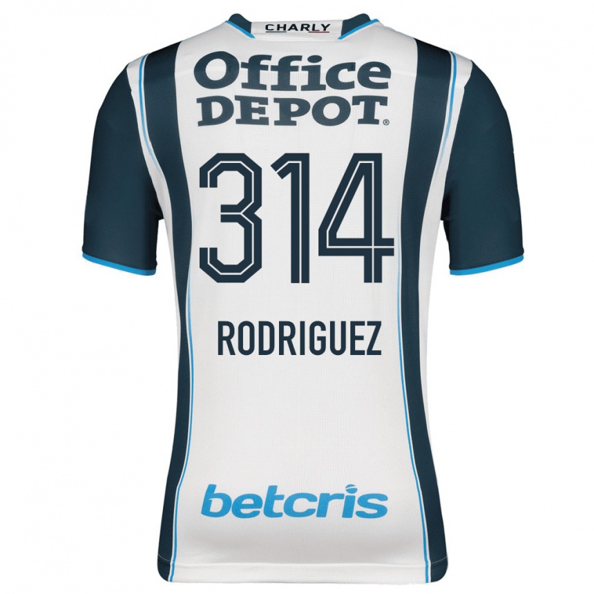 Moteriškas Alan Rodríguez #314 Karinis Jūrų Laivynas Namų Marškinėliai 2023/24 T-Shirt