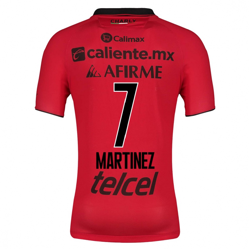 Moteriškas Alejandro Martínez #7 Raudona Namų Marškinėliai 2023/24 T-Shirt