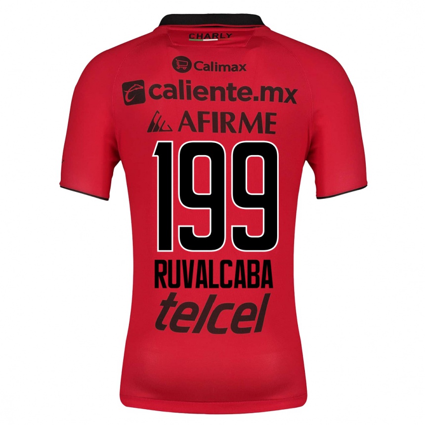 Moteriškas Ignacio Ruvalcaba #199 Raudona Namų Marškinėliai 2023/24 T-Shirt