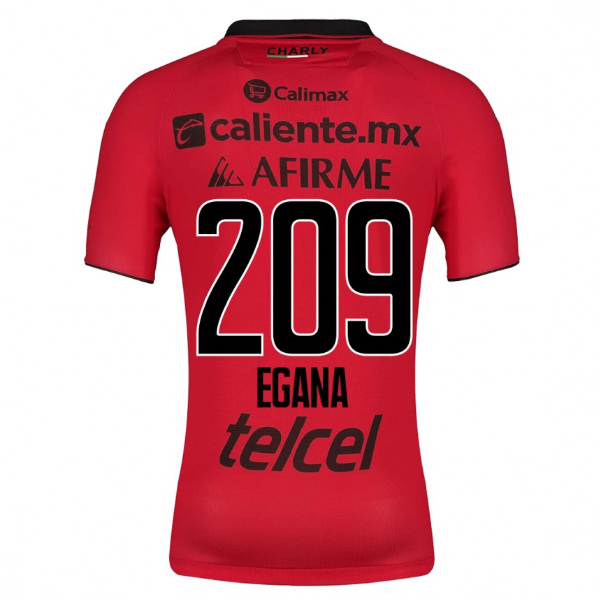 Moteriškas Arath Egaña #209 Raudona Namų Marškinėliai 2023/24 T-Shirt