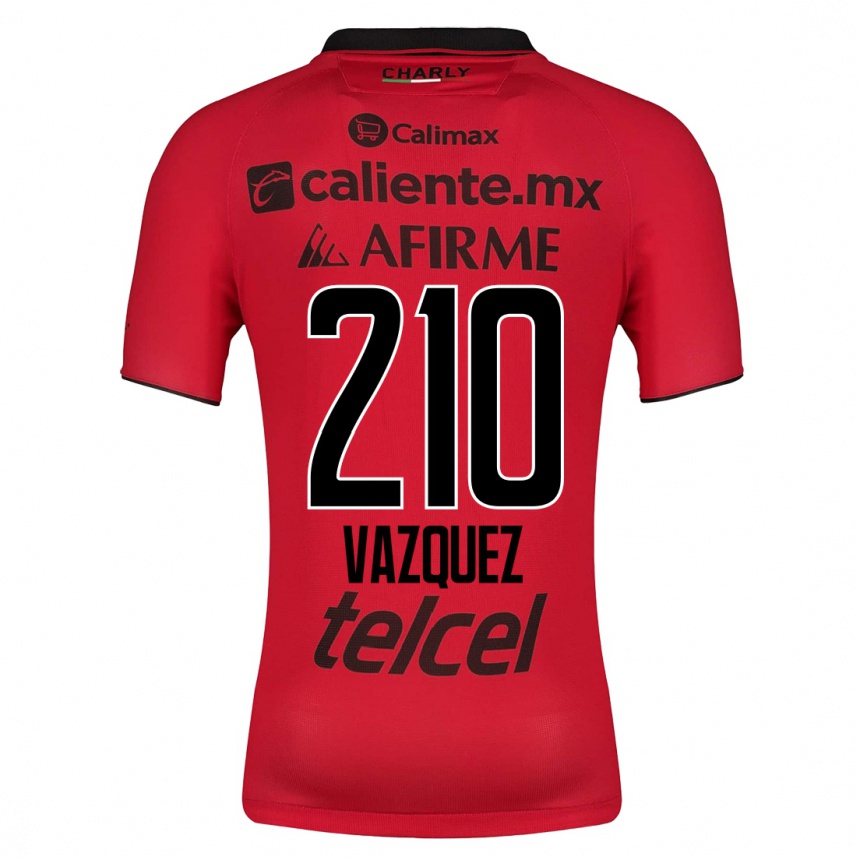 Moteriškas Daniel Vázquez #210 Raudona Namų Marškinėliai 2023/24 T-Shirt