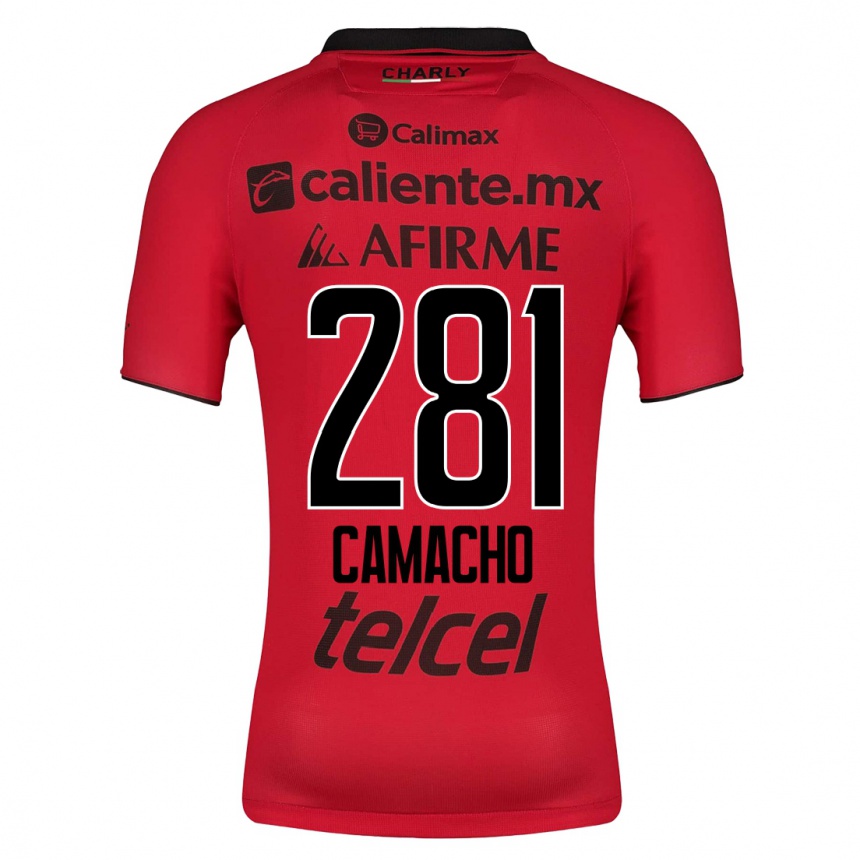 Moteriškas Javier Camacho #281 Raudona Namų Marškinėliai 2023/24 T-Shirt
