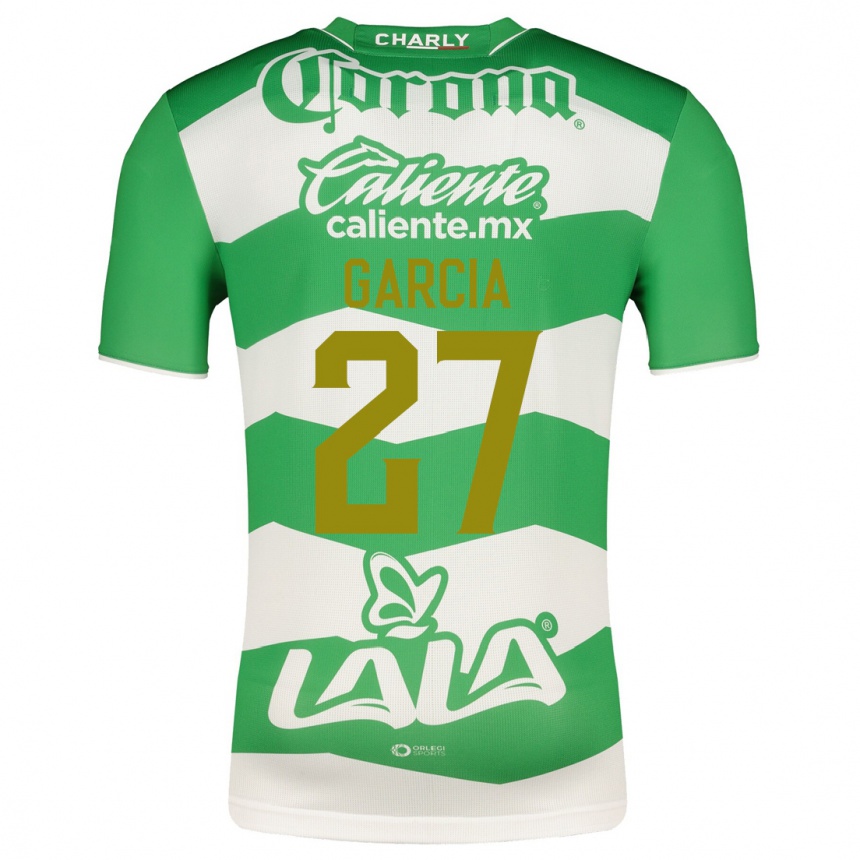 Moteriškas Joel García #27 Žalias Namų Marškinėliai 2023/24 T-Shirt