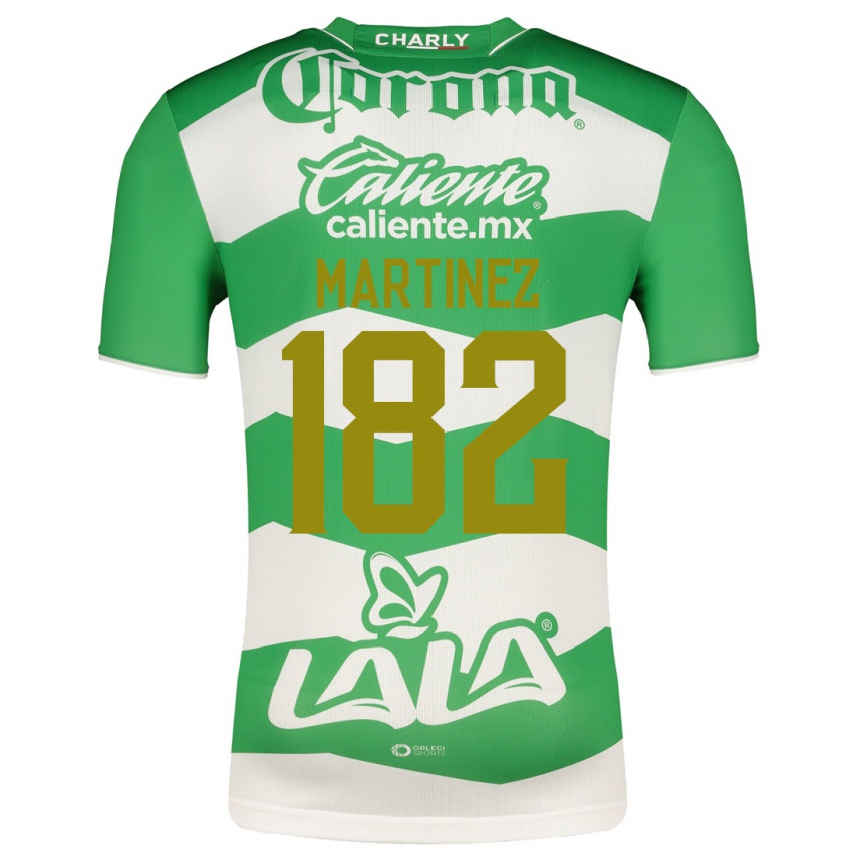 Moteriškas Diego Martínez #182 Žalias Namų Marškinėliai 2023/24 T-Shirt