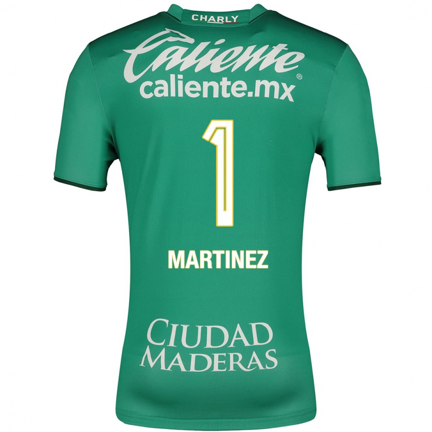Moteriškas Angeles Martínez #1 Žalias Namų Marškinėliai 2023/24 T-Shirt