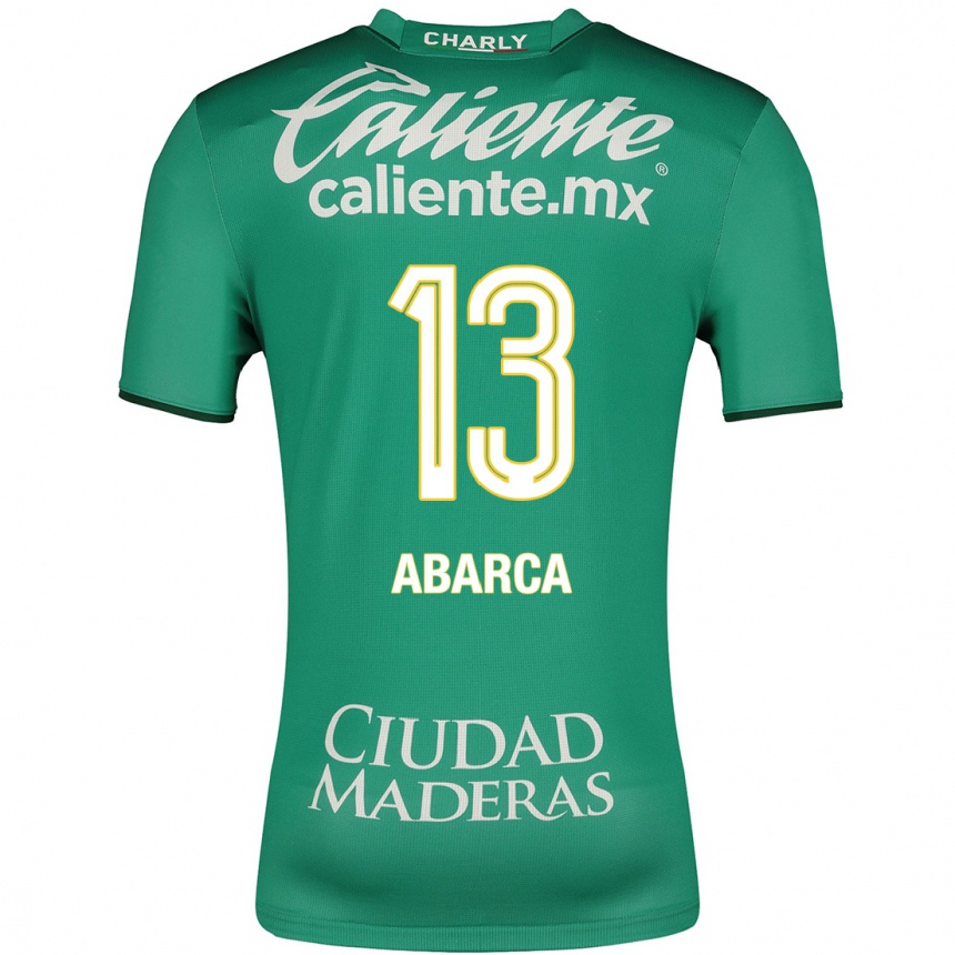 Moteriškas Vidalia Abarca #13 Žalias Namų Marškinėliai 2023/24 T-Shirt