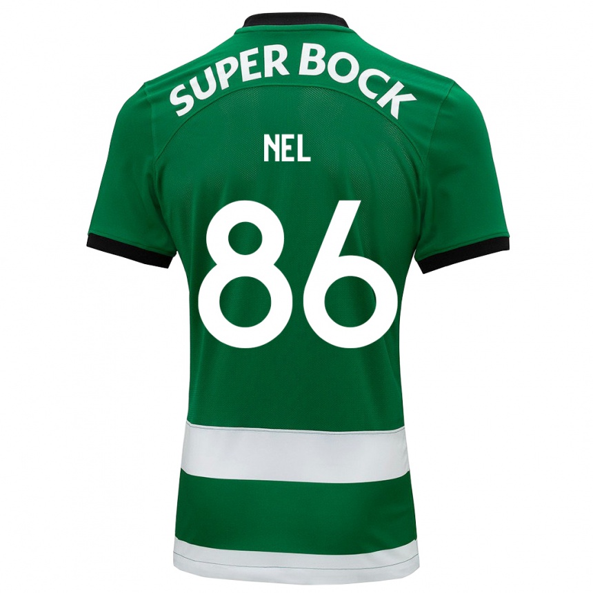 Moteriškas Rafael Nel #86 Žalias Namų Marškinėliai 2023/24 T-Shirt