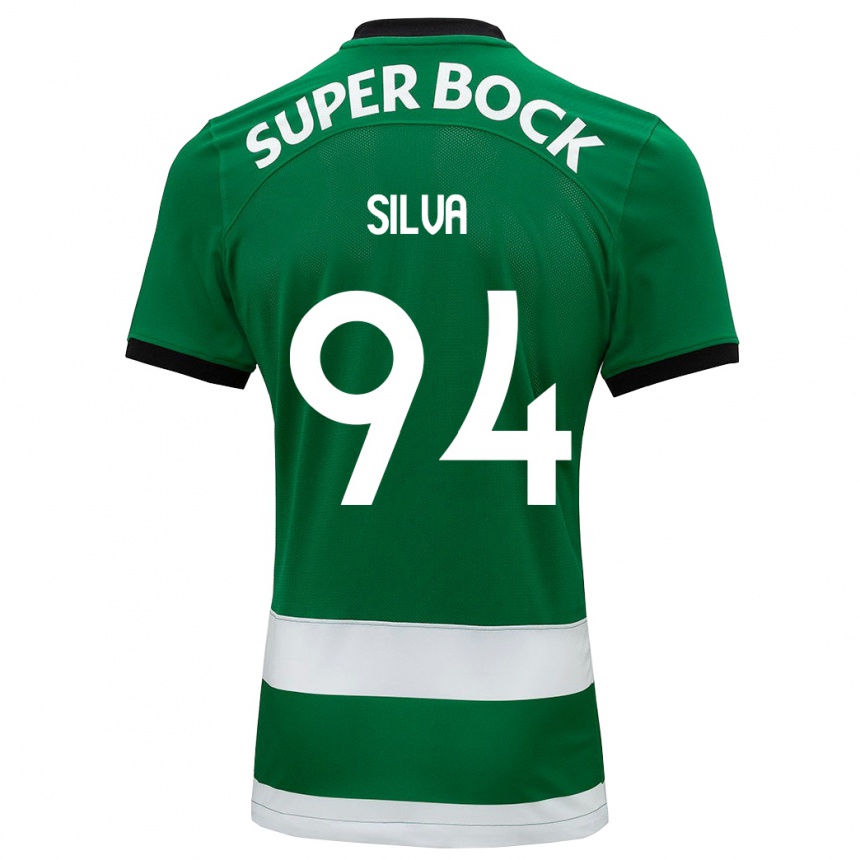 Moteriškas Pedro Silva #94 Žalias Namų Marškinėliai 2023/24 T-Shirt