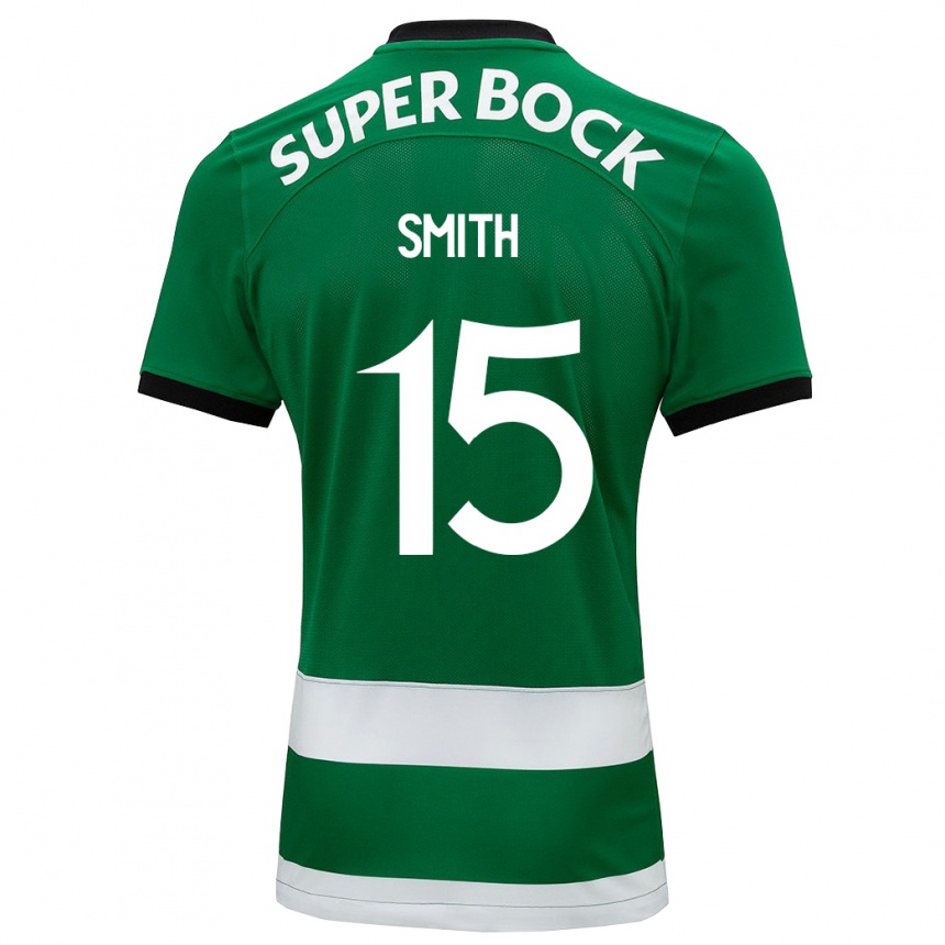 Moteriškas Olivia Smith #15 Žalias Namų Marškinėliai 2023/24 T-Shirt