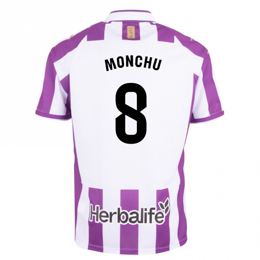 Moteriškas Monchu #8 Violetinė Spalva Namų Marškinėliai 2023/24 T-Shirt