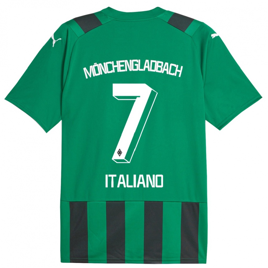 Moteriškas Jacob Italiano #7 Juoda Žalia Išvykos Marškinėliai 2023/24 T-Shirt