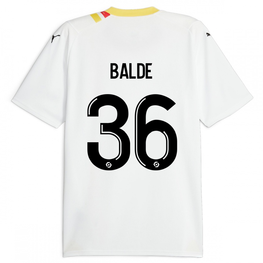 Moteriškas Ibrahima Baldé #36 Juoda Išvykos Marškinėliai 2023/24 T-Shirt