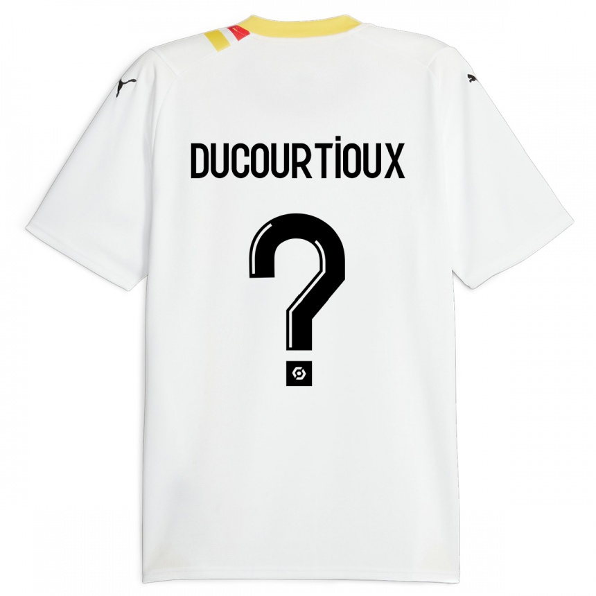 Moteriškas Ilan Ducourtioux #0 Juoda Išvykos Marškinėliai 2023/24 T-Shirt