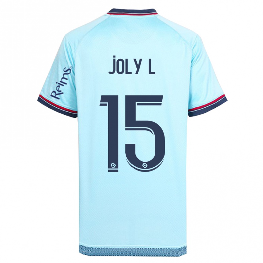 Moteriškas Lou Ann Joly #15 Dangaus Mėlynumo Išvykos Marškinėliai 2023/24 T-Shirt