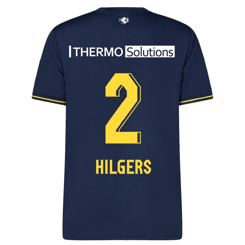 Moteriškas Mees Hilgers #2 Karinis Jūrų Laivynas Išvykos Marškinėliai 2023/24 T-Shirt