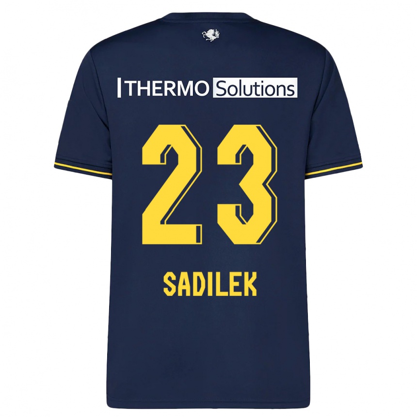 Moteriškas Michal Sadilek #23 Karinis Jūrų Laivynas Išvykos Marškinėliai 2023/24 T-Shirt