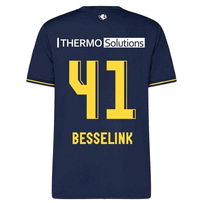 Moteriškas Gijs Besselink #41 Karinis Jūrų Laivynas Išvykos Marškinėliai 2023/24 T-Shirt