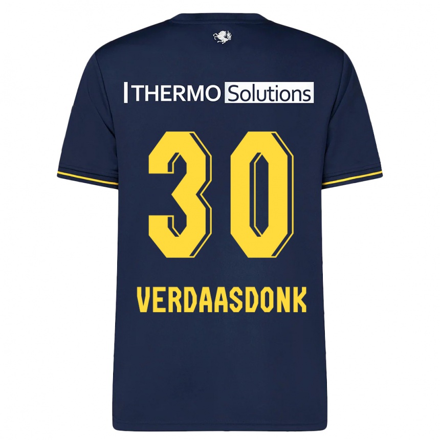 Moteriškas Suus Verdaasdonk #30 Karinis Jūrų Laivynas Išvykos Marškinėliai 2023/24 T-Shirt