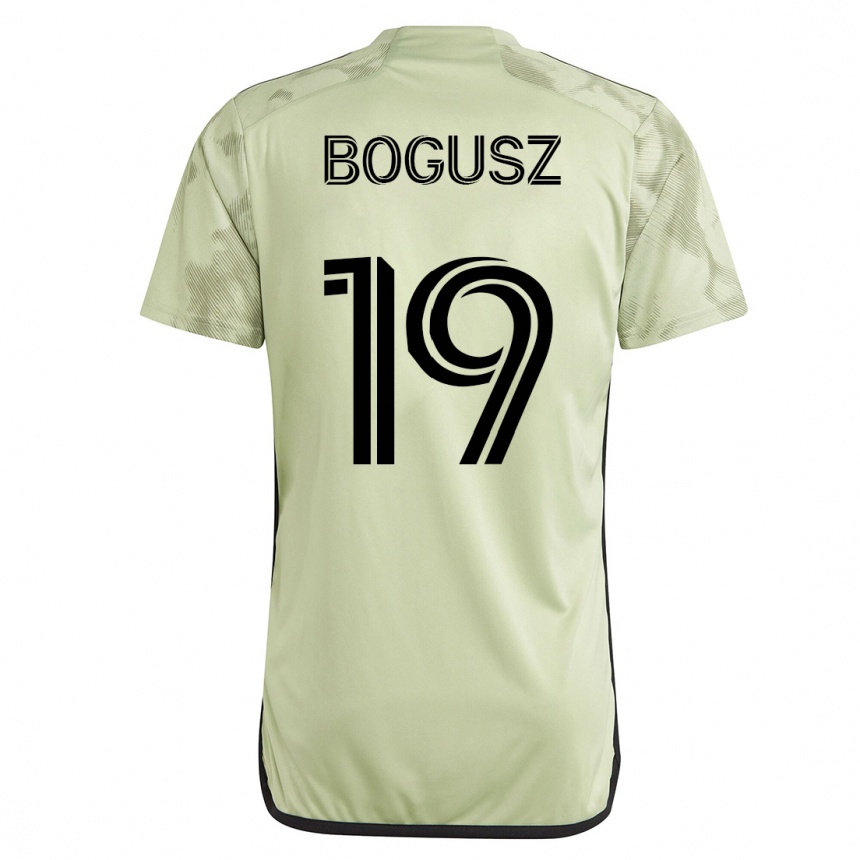 Moteriškas Mateusz Bogusz #19 Žalias Išvykos Marškinėliai 2023/24 T-Shirt