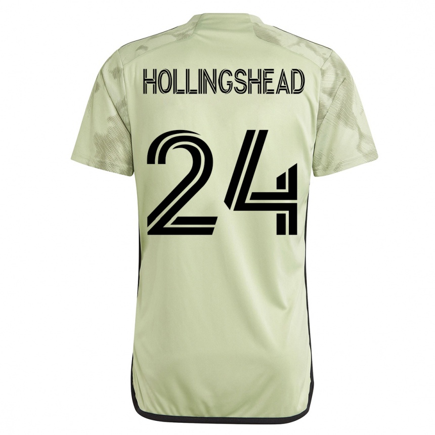 Moteriškas Ryan Hollingshead #24 Žalias Išvykos Marškinėliai 2023/24 T-Shirt