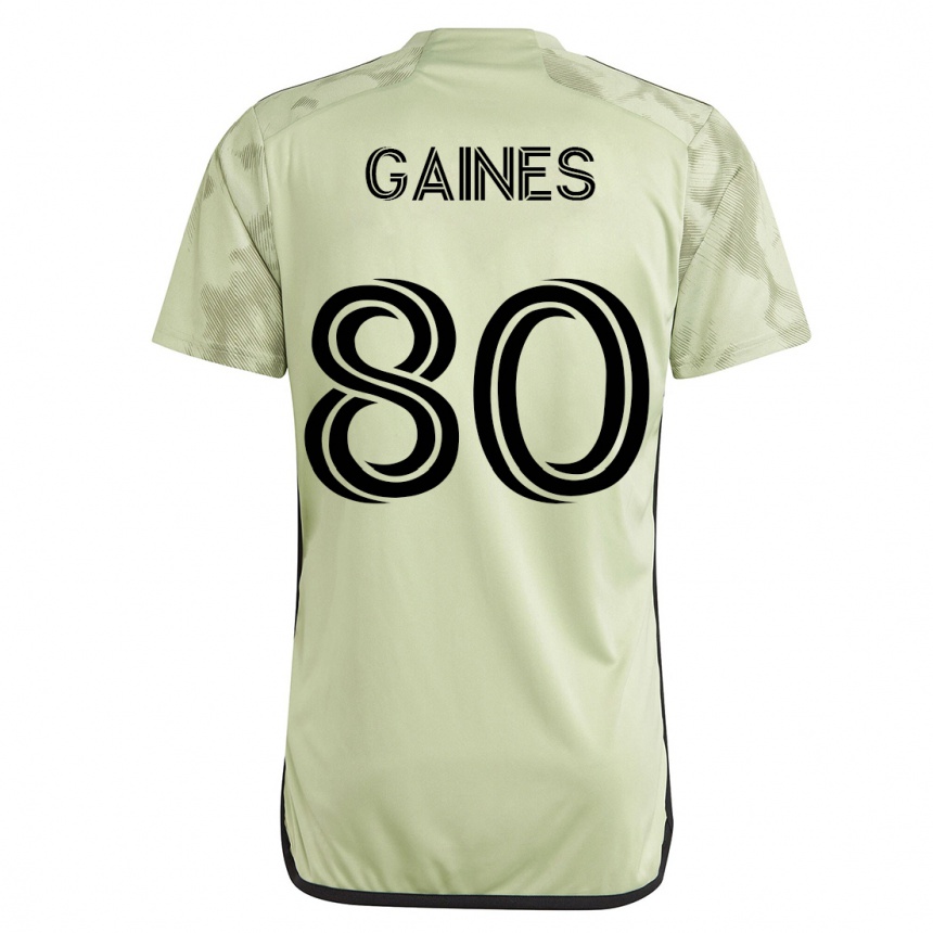 Moteriškas Julian Gaines #80 Žalias Išvykos Marškinėliai 2023/24 T-Shirt